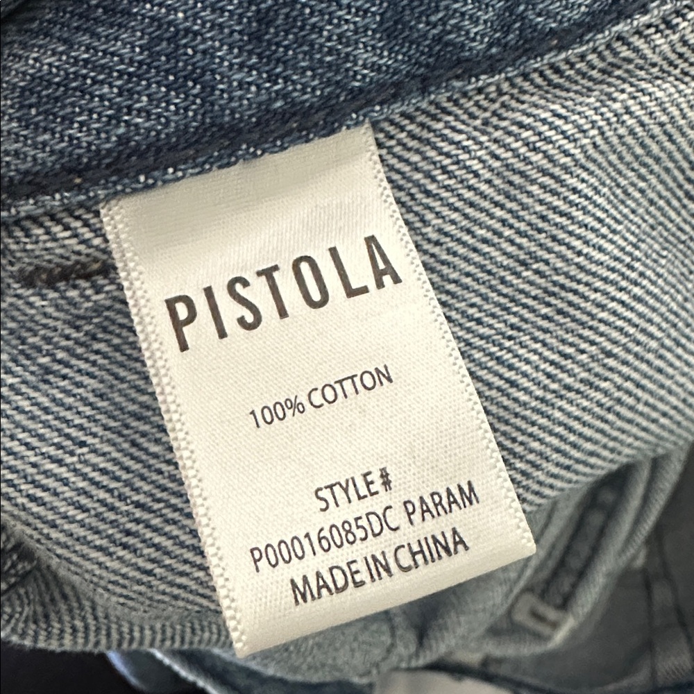 Pistola Josephine High Rise Tapered Cargo Jean - Picture 10 of 12